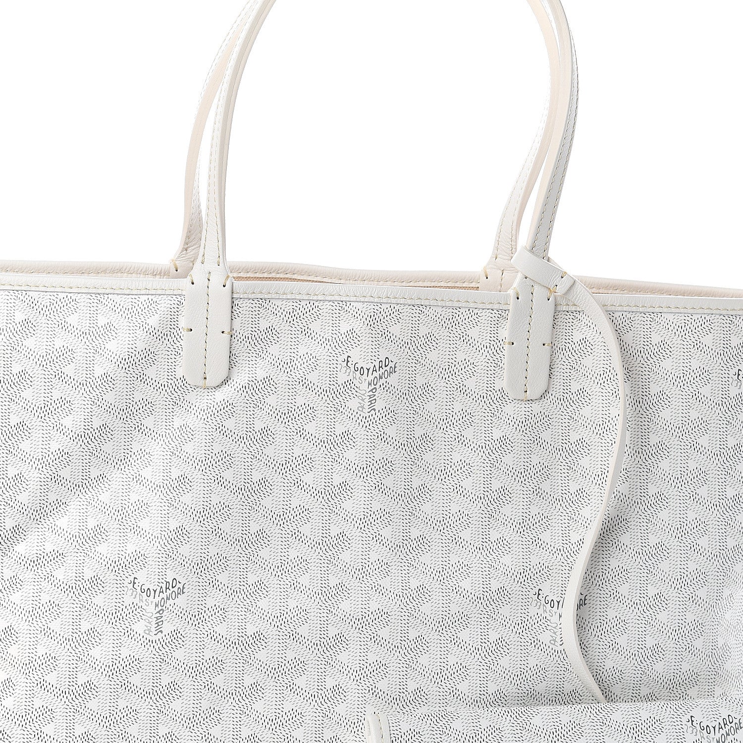 Goyard Goyardine Saint Louis PM White 6 of 8