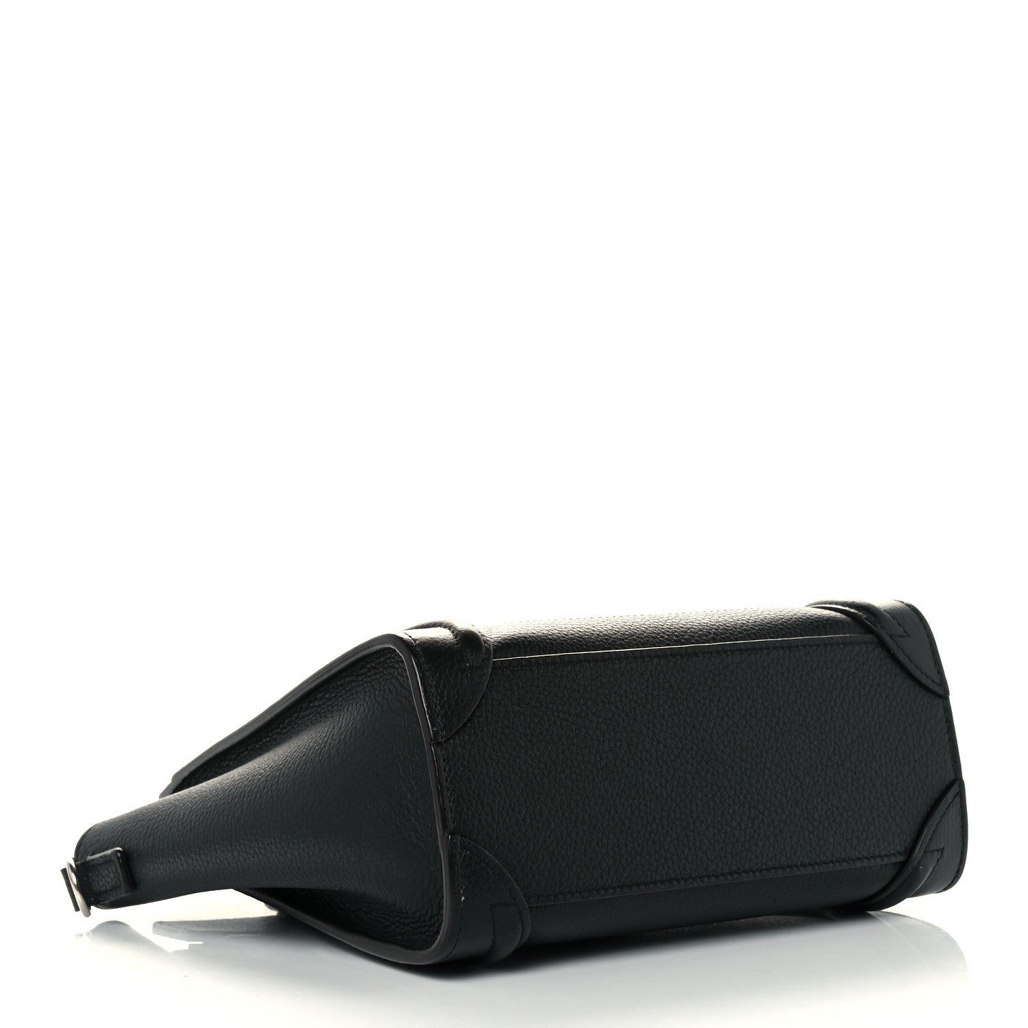 Celine Drummed Calfskin Nano Luggage Black 4 of 16