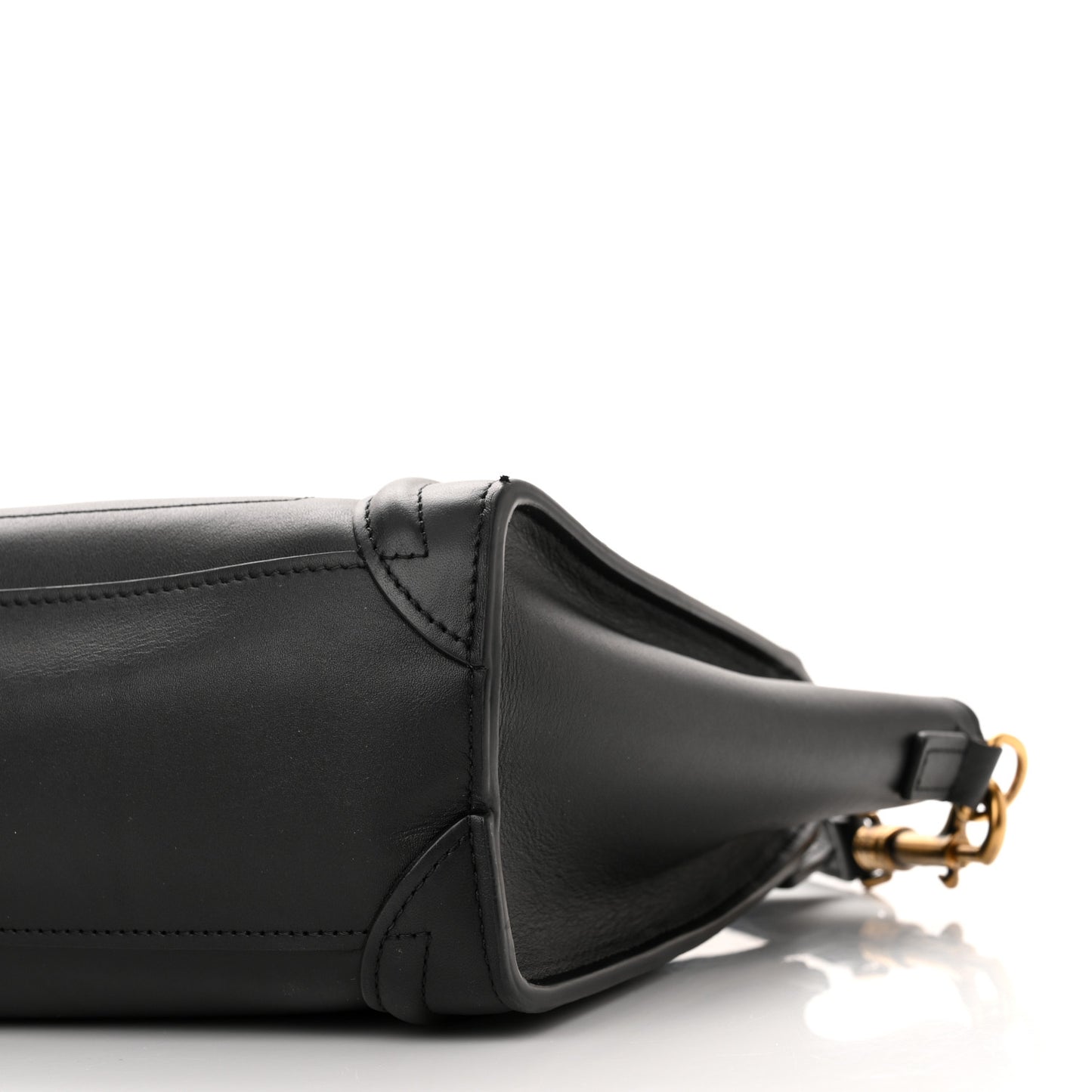 Smooth Calfskin Nano Luggage Black