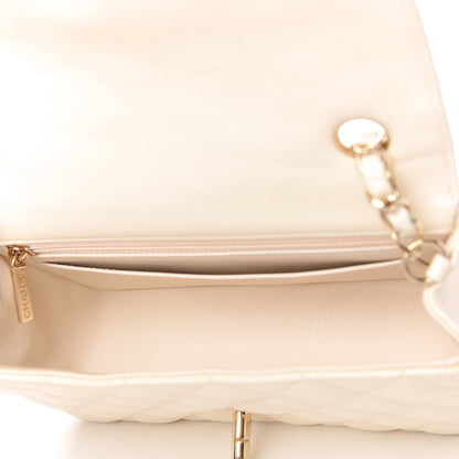 Chanel Caviar Quilted Mini Rectangular Flap White 5 of 11
