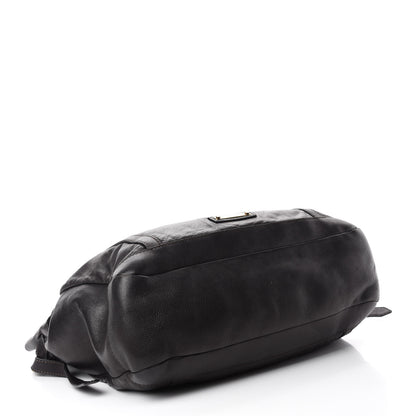 Burberry Soft Lambskin Granville Tote Dark Brown 4 of 9