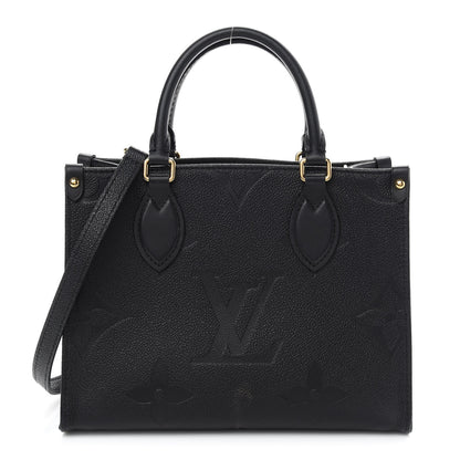 Louis Vuitton Empreinte Monogram Giant Onthego PM Black 1 of 9