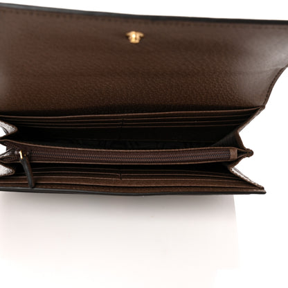 Gucci GG Supreme Monogram Web Ophidia Continental Wallet Brown 5 of 10