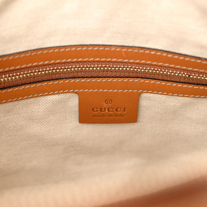 Gucci Monogram Vintage Web Medium Boston Tobacco 6 of 10