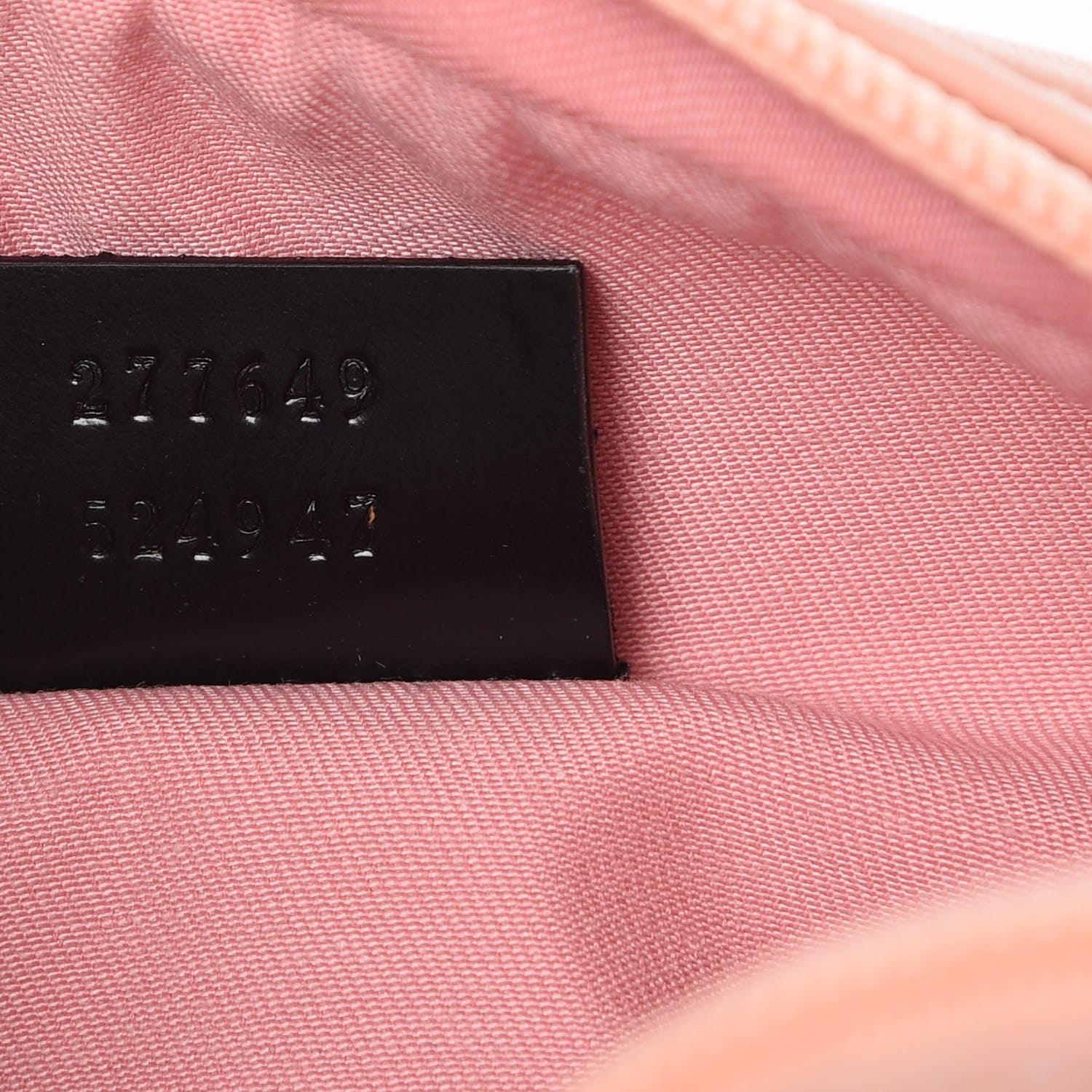 Gucci Guccissima Signature Small Cosmetic Case Peonia Rose 7 of 8