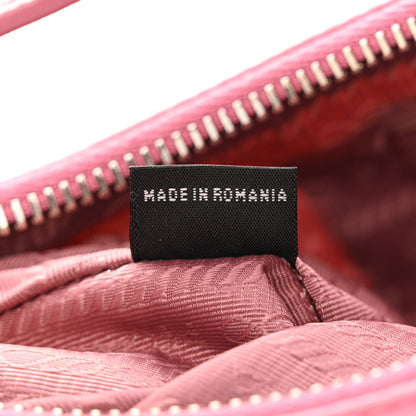 Prada Re-Nylon Saffiano Mini Re-Edition 2005 Bag Rosa 7 of 13