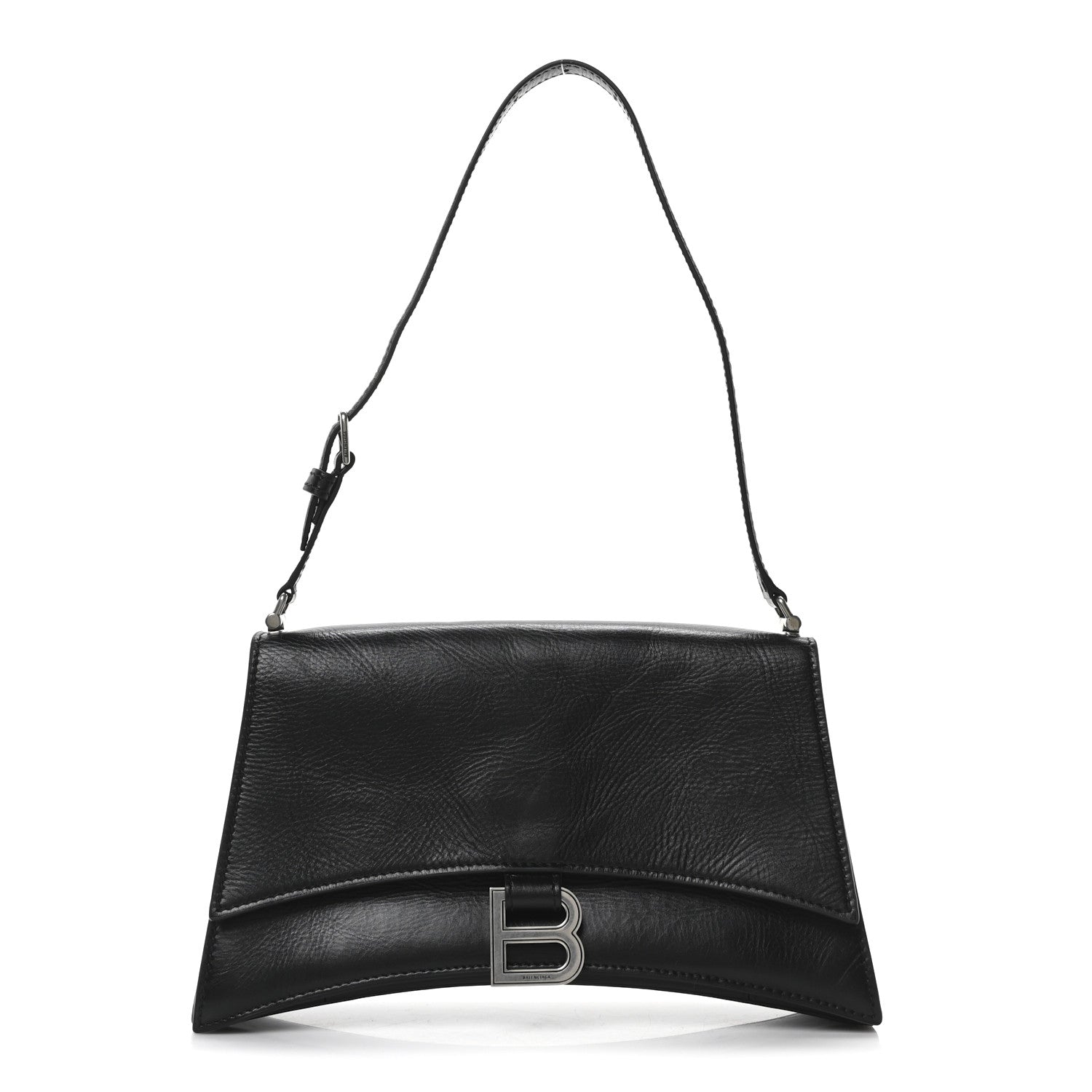 Balenciaga Paper Calfskin Small Crush Sling Bag Black 1 of 9