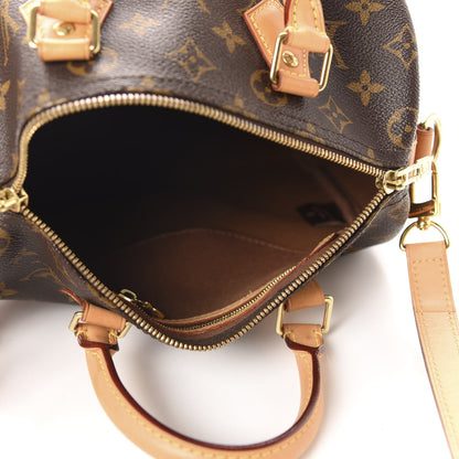 Louis Vuitton Monogram Speedy Bandouliere 25 6 of 11