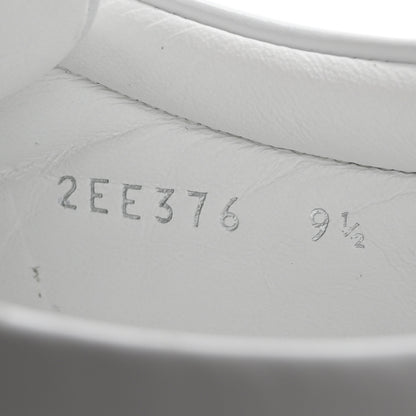 Prada Spazzolato Rois Triangle Logo Mens Low Top  Sneakers 9.5 White Black 10 of 14