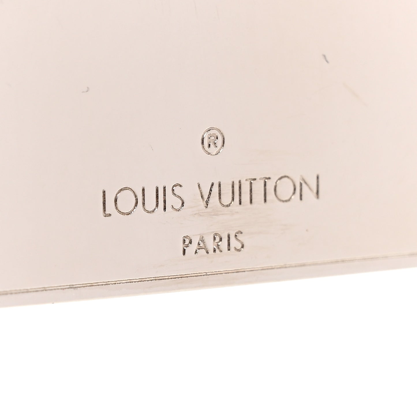 Monogram Multicolor Mirror and Case Pouch White