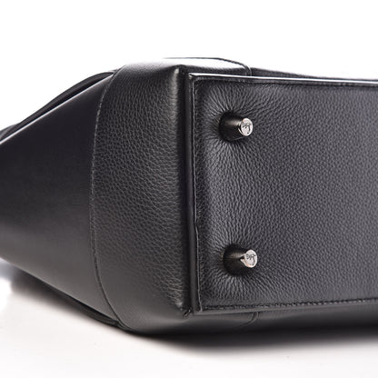 Christian Louboutin Grained Calfskin Spike Small Eloise Tote Black 9 of 10