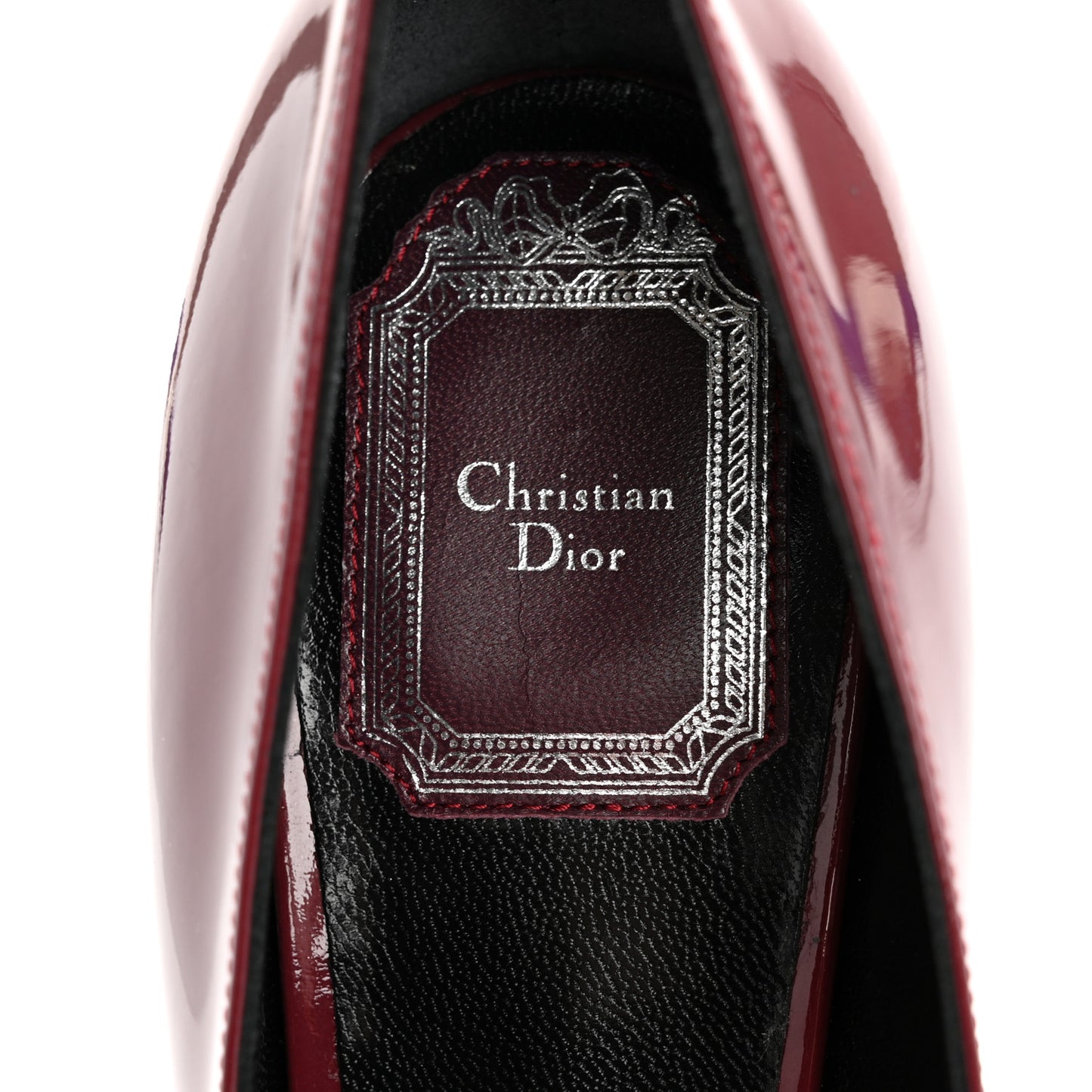 Patent D Glam Pumps 38 Rouge Fonce