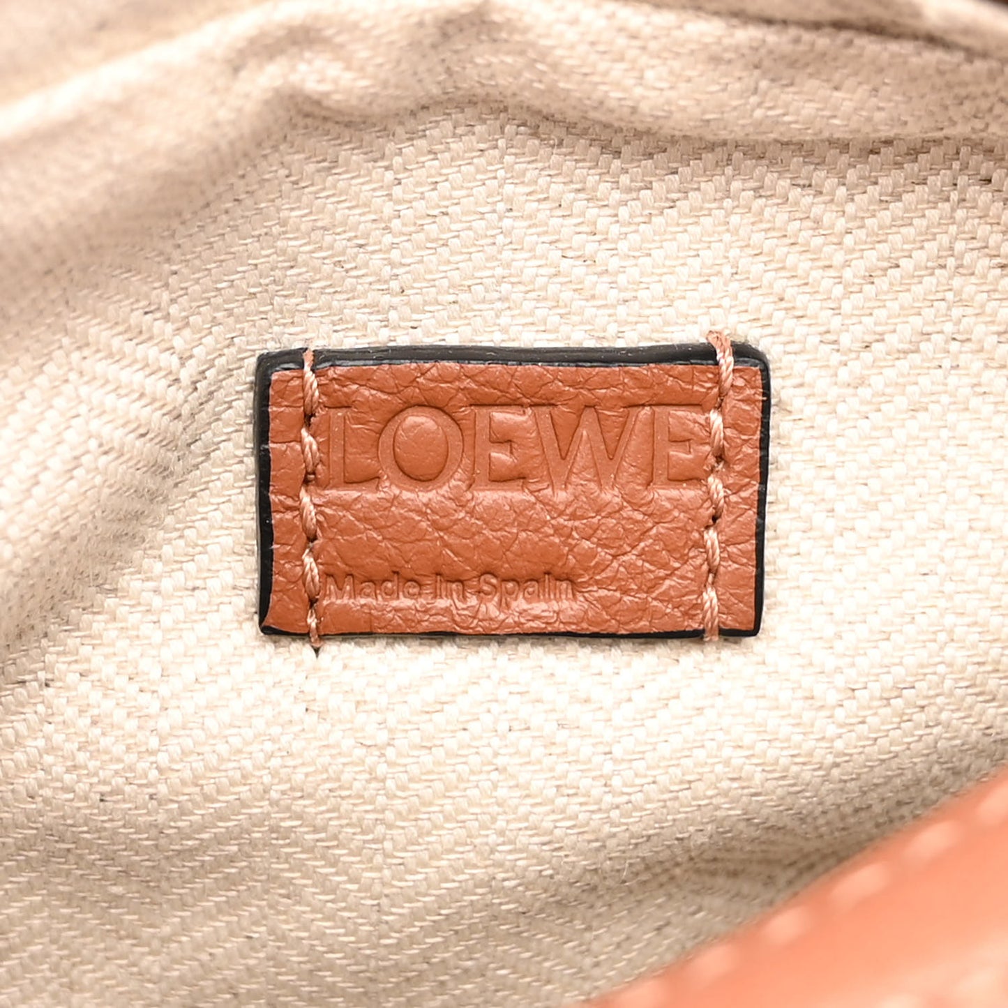 Calfskin Nano Puzzle Bag Tan
