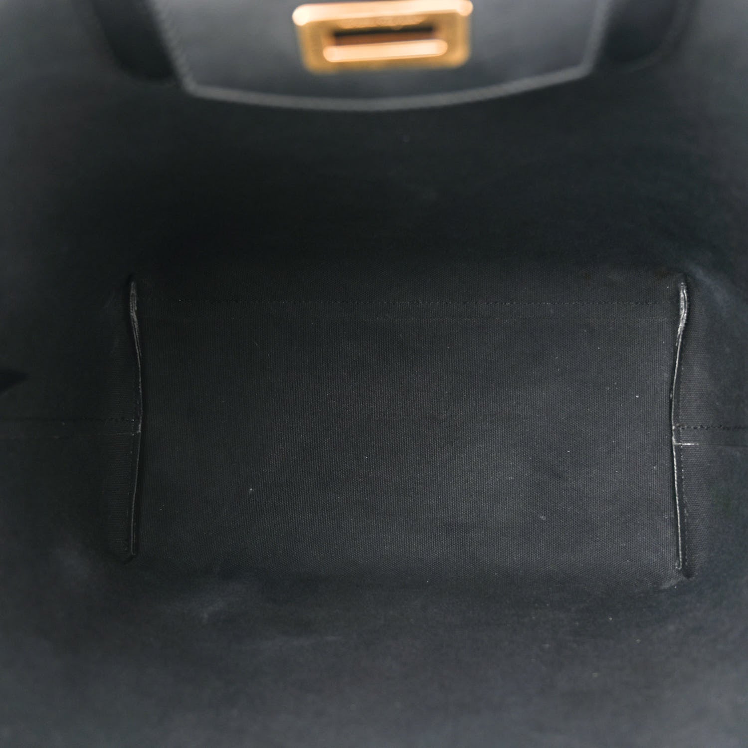 Salvatore Ferragamo Canvas Calfskin Gancini Bag Black 6 of 12