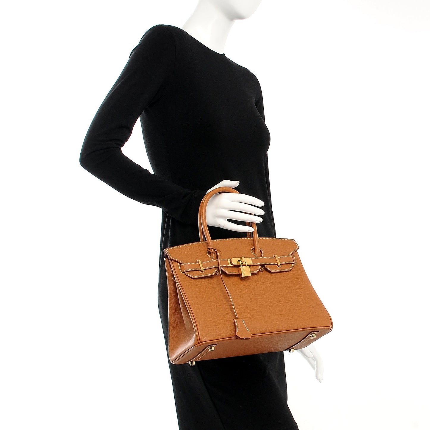 Epsom Birkin 30 Gold