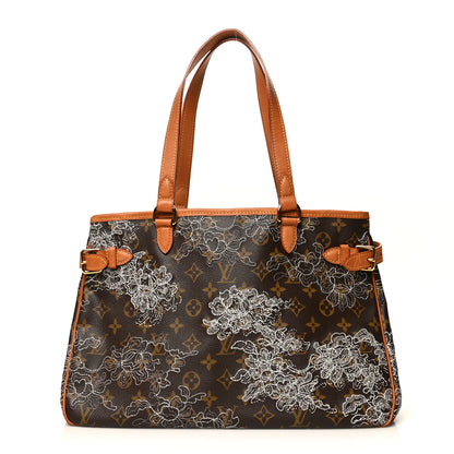 Louis Vuitton Monogram Dentelle Batignolles Horizontal Silver 1 of 6