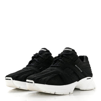 Balenciaga Fabric Mesh Womens Phantom Sneakers 40 Black White 3 of 9