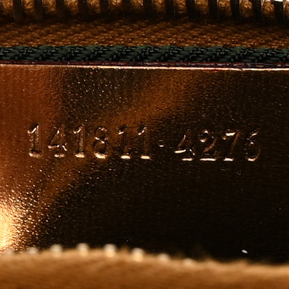 Gucci Guccissima Small Cosmetic Pouch Bronze 7 of 8