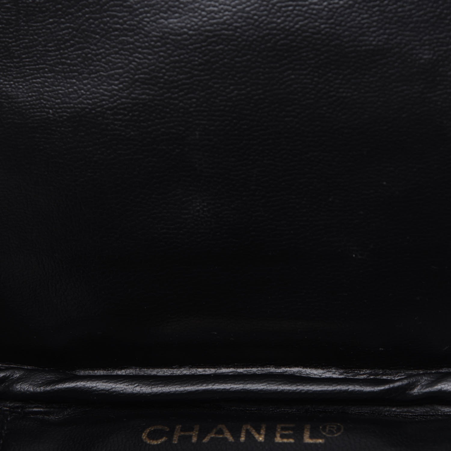 Chanel Lambskin Vanity Cosmetic Case Black 10 of 21