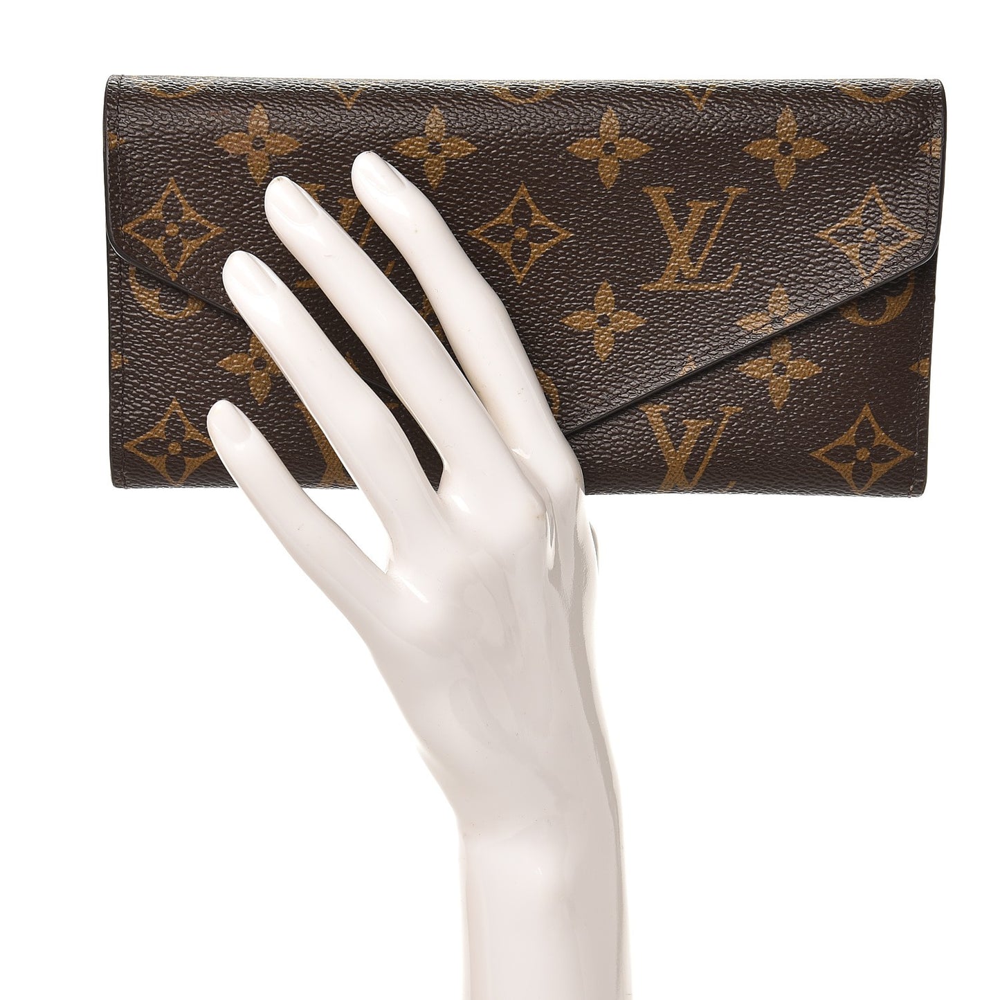 Monogram Josephine Wallet Rose Nacre