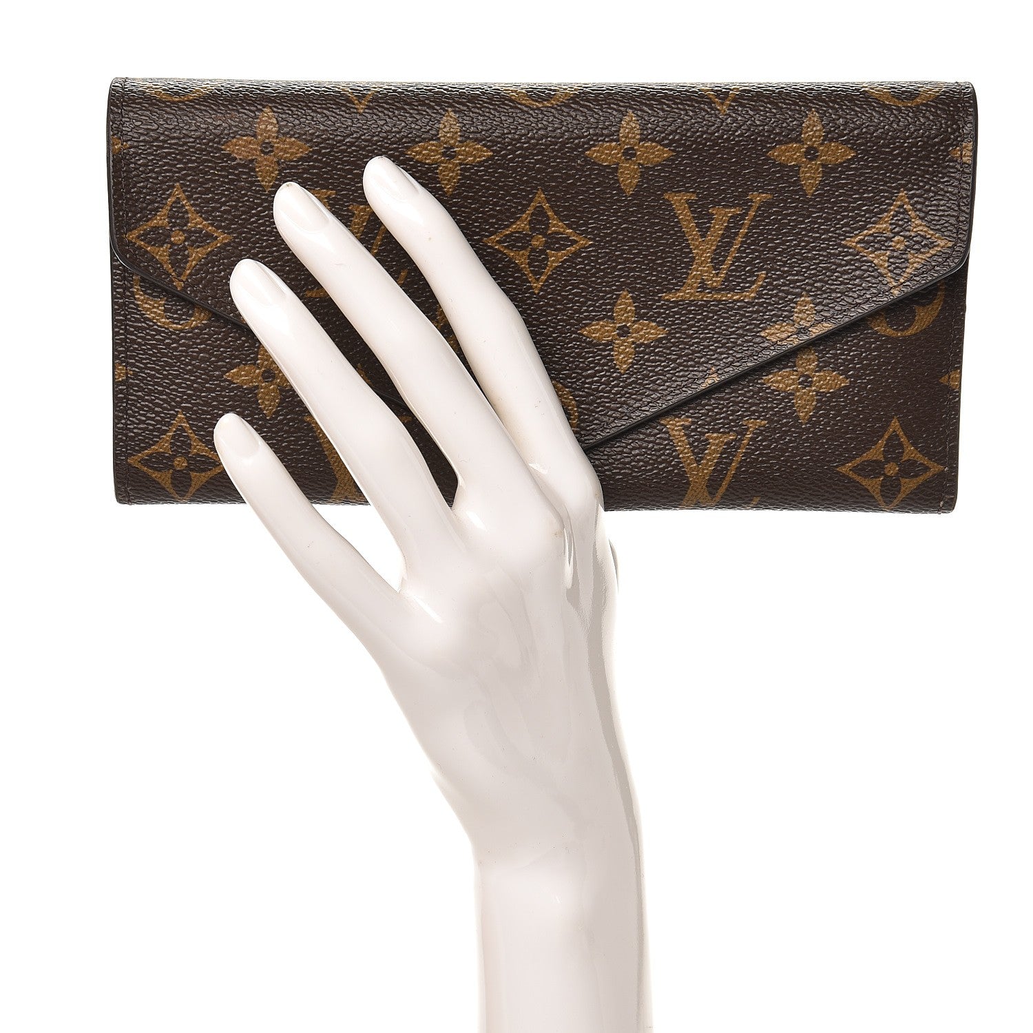 Louis Vuitton Monogram Josephine Wallet Rose Nacre 2 of 14