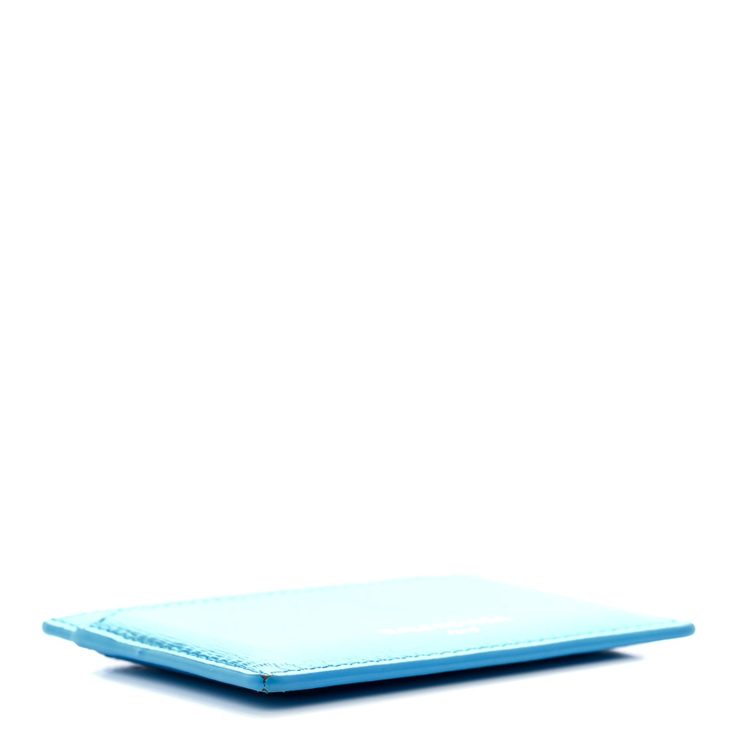Textured Calfskin Everyday Multi Card Case Bright Bleu