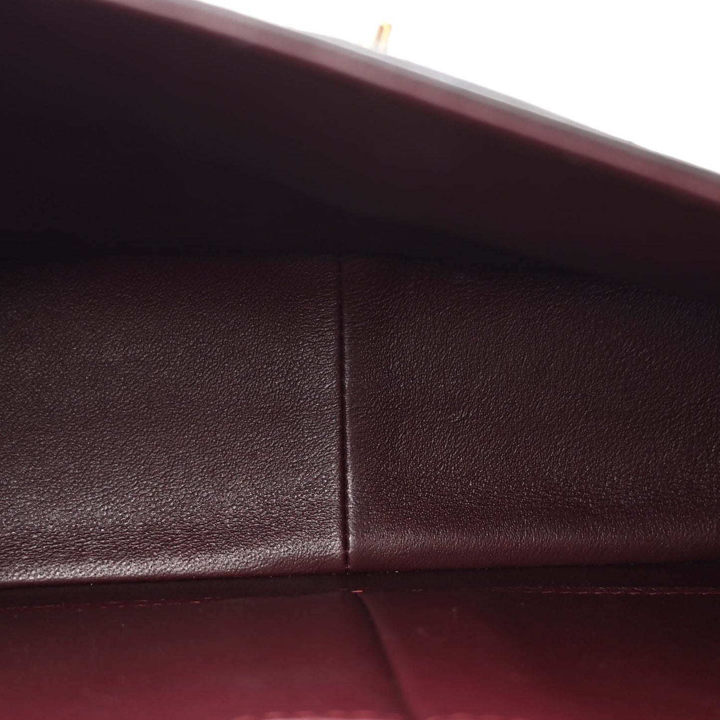Lambskin Quilted Jumbo Double Flap Black