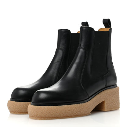 Hermes Calfskin Forever 30 Boots 38.5 Black 4 of 11