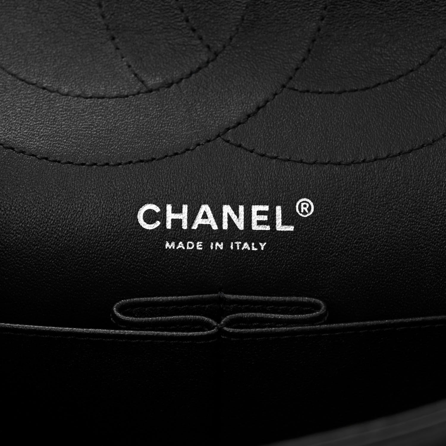 Chanel Distressed Patent Quilted 2.55 Reissue 227 Flap Black 6 of 12