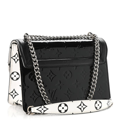 Louis Vuitton Vernis Epi Monogram Wynwood Black White 3 of 10
