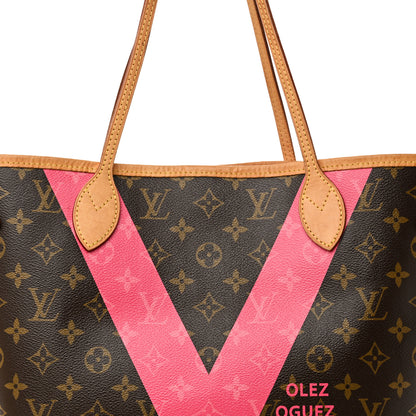 Louis Vuitton Monogram V Neverfull MM Grenade 8 of 10