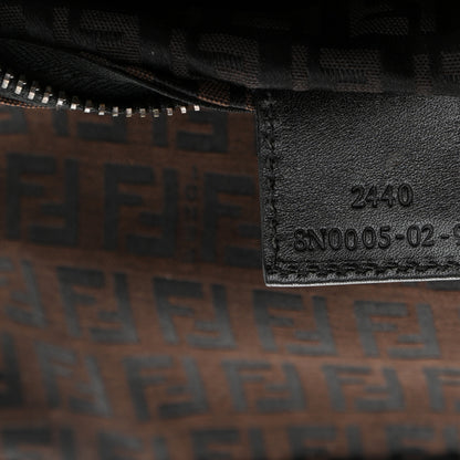 Fendi Zucchino Mini Pochette Tobacco Moro 7 of 10
