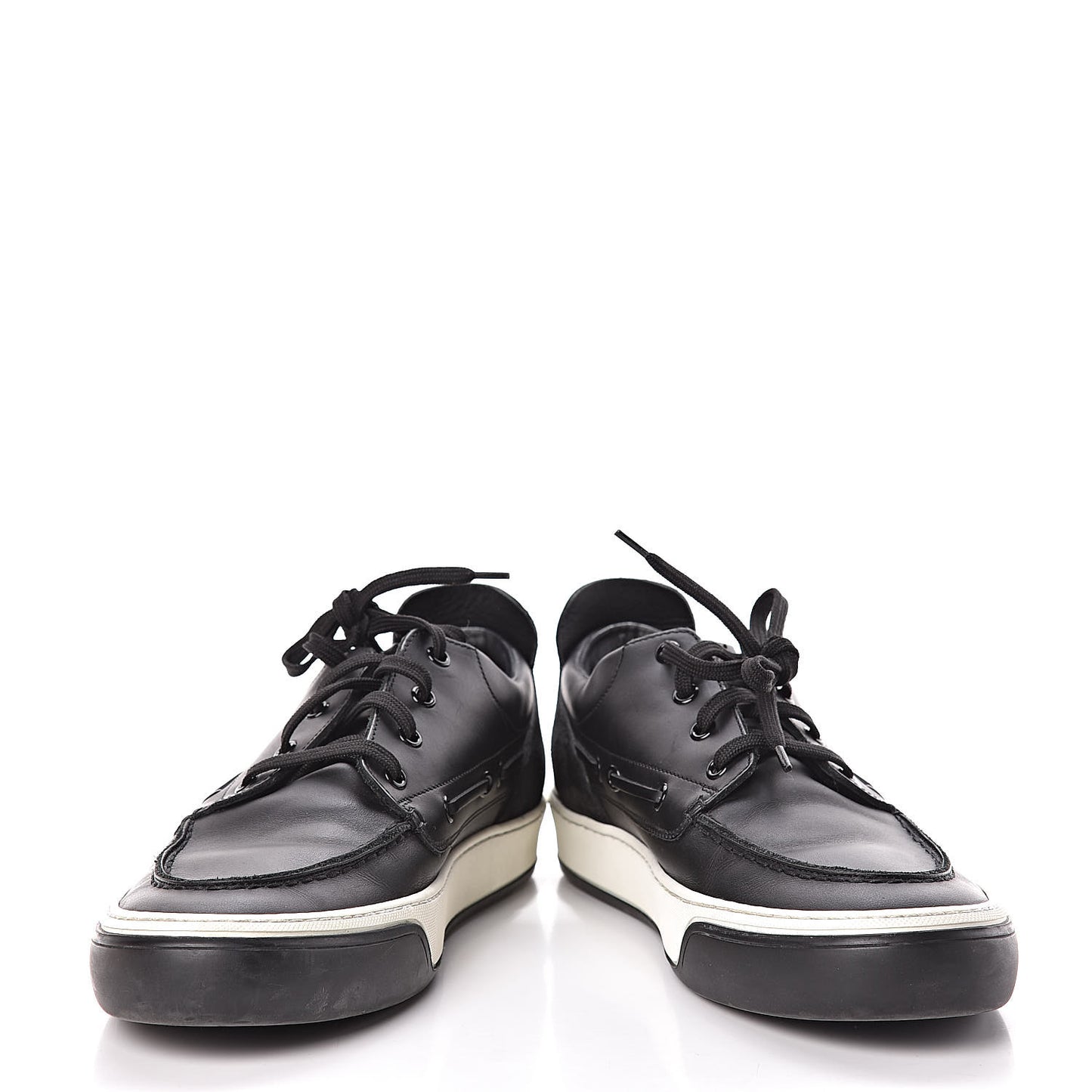 Calfskin Sneakers 8 Black