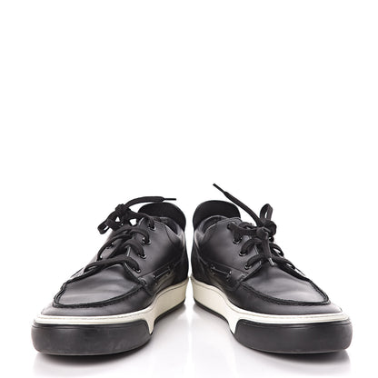 Louis Vuitton Calfskin Sneakers 8 Black 5 of 11