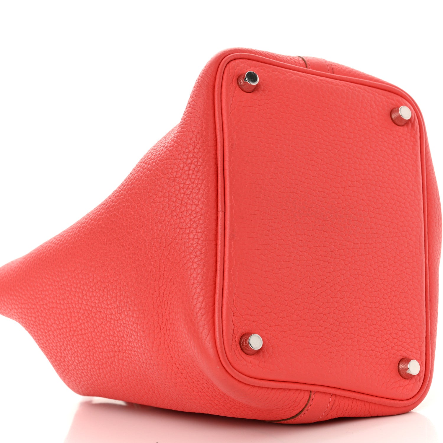 Hermes Taurillon Clemence Picotin Lock 18 PM Rouge Pivoine 9 of 10