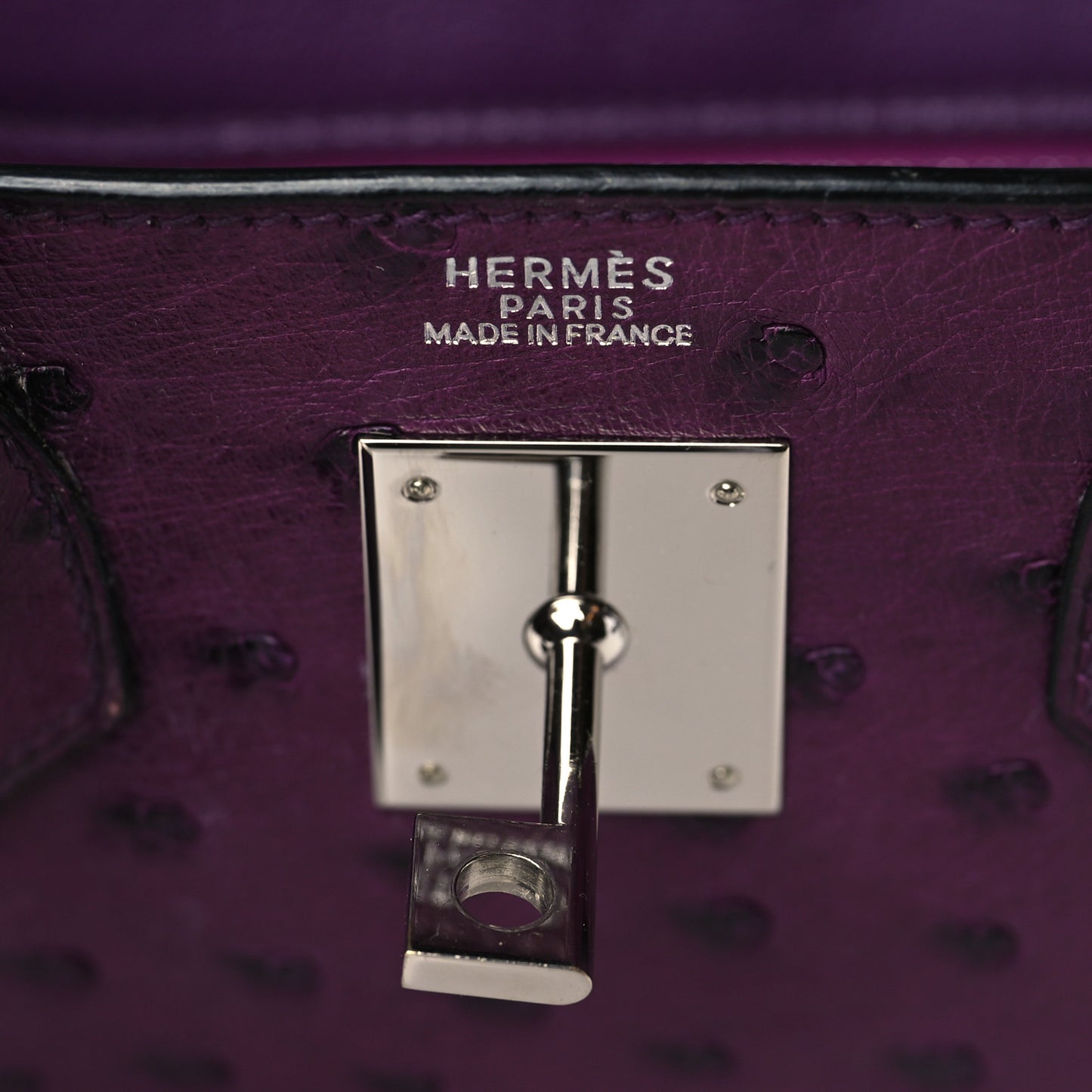 Ostrich HAC Birkin 28 Violine