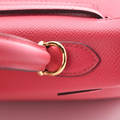 Hermes Epsom Kelly Sellier 25 Rose Extreme 9 of 37