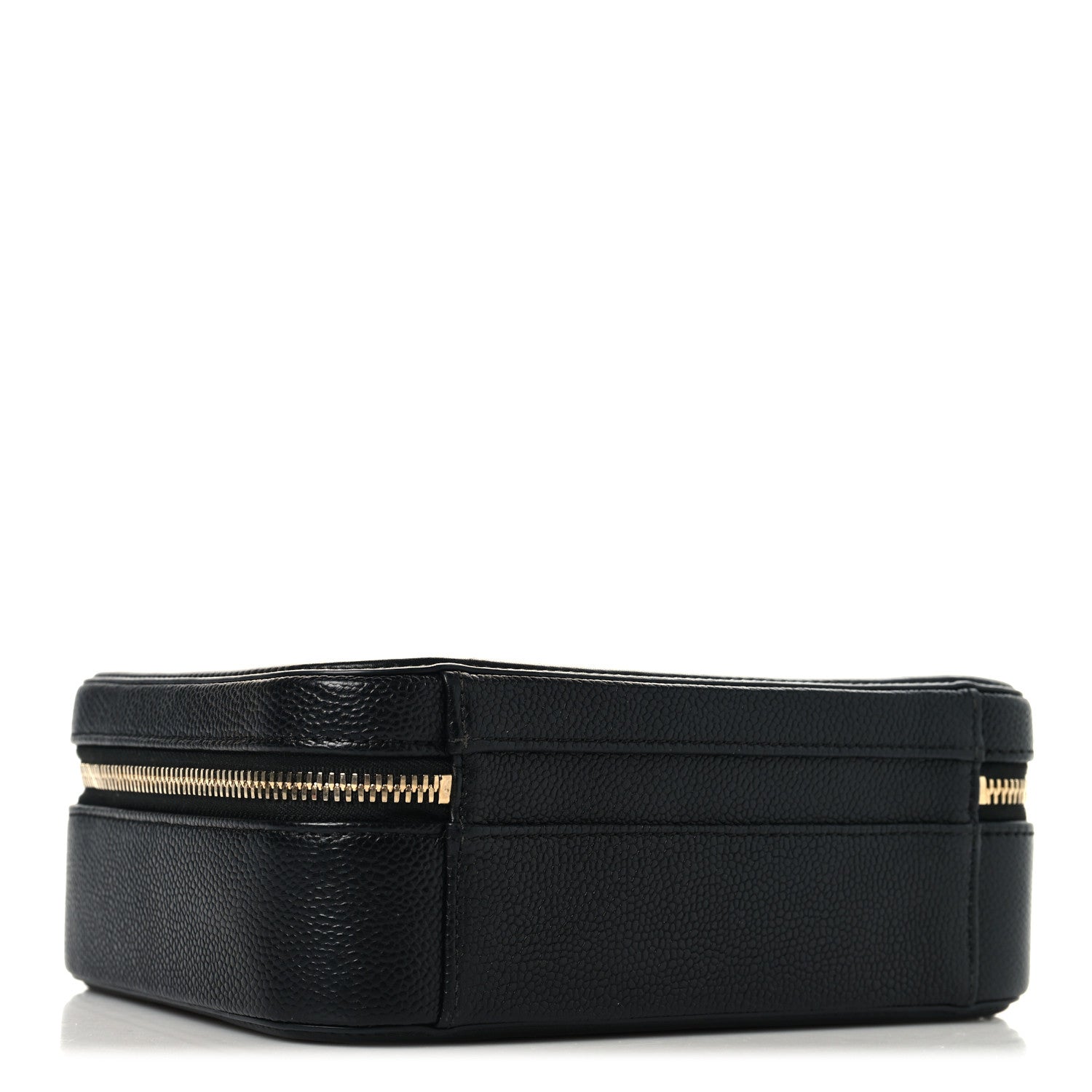 Chanel Caviar Quilted Medium CC Filigree Vanity Case Black 4 of 10