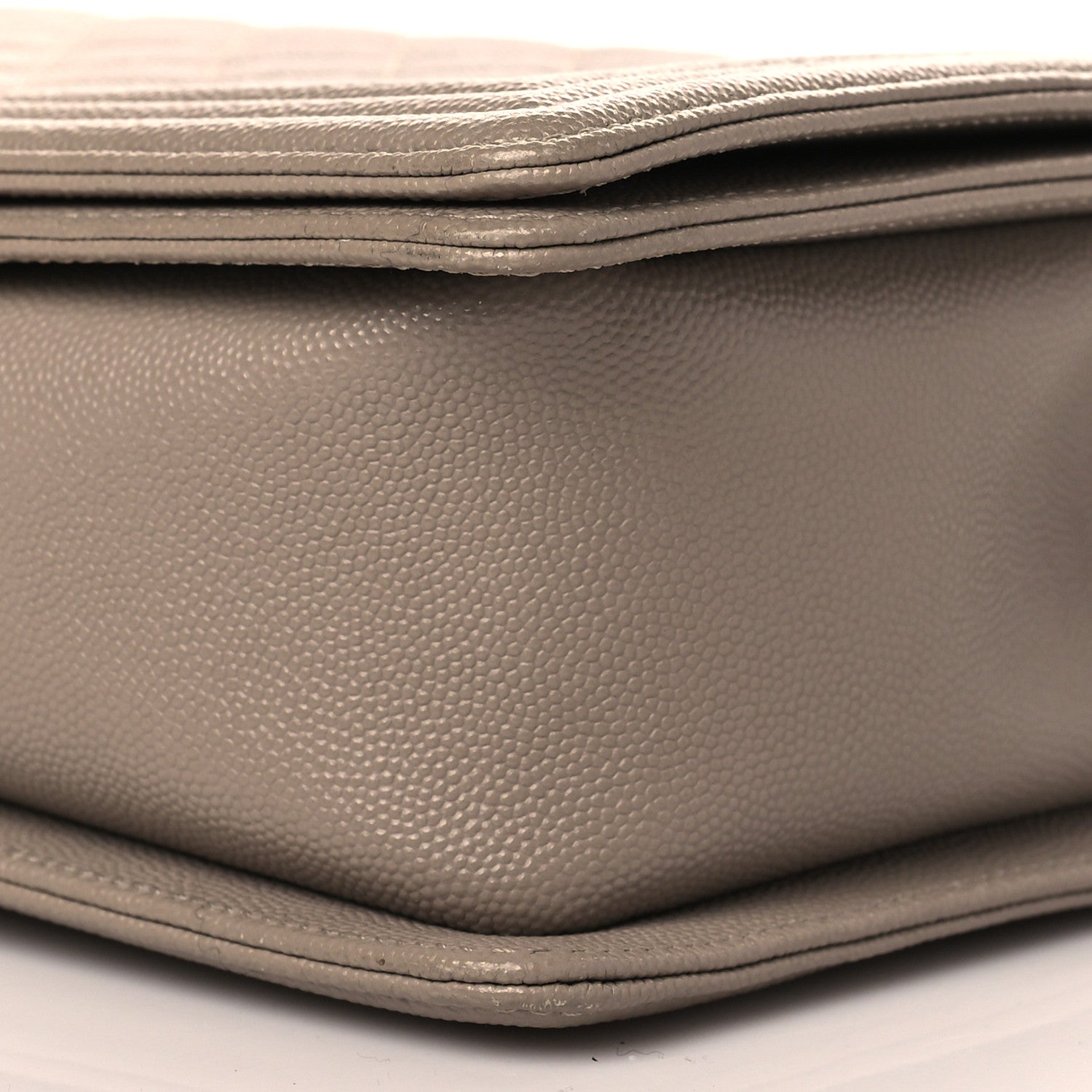 Chanel Caviar Quilted New Medium Boy Flap Grey 10 of 11
