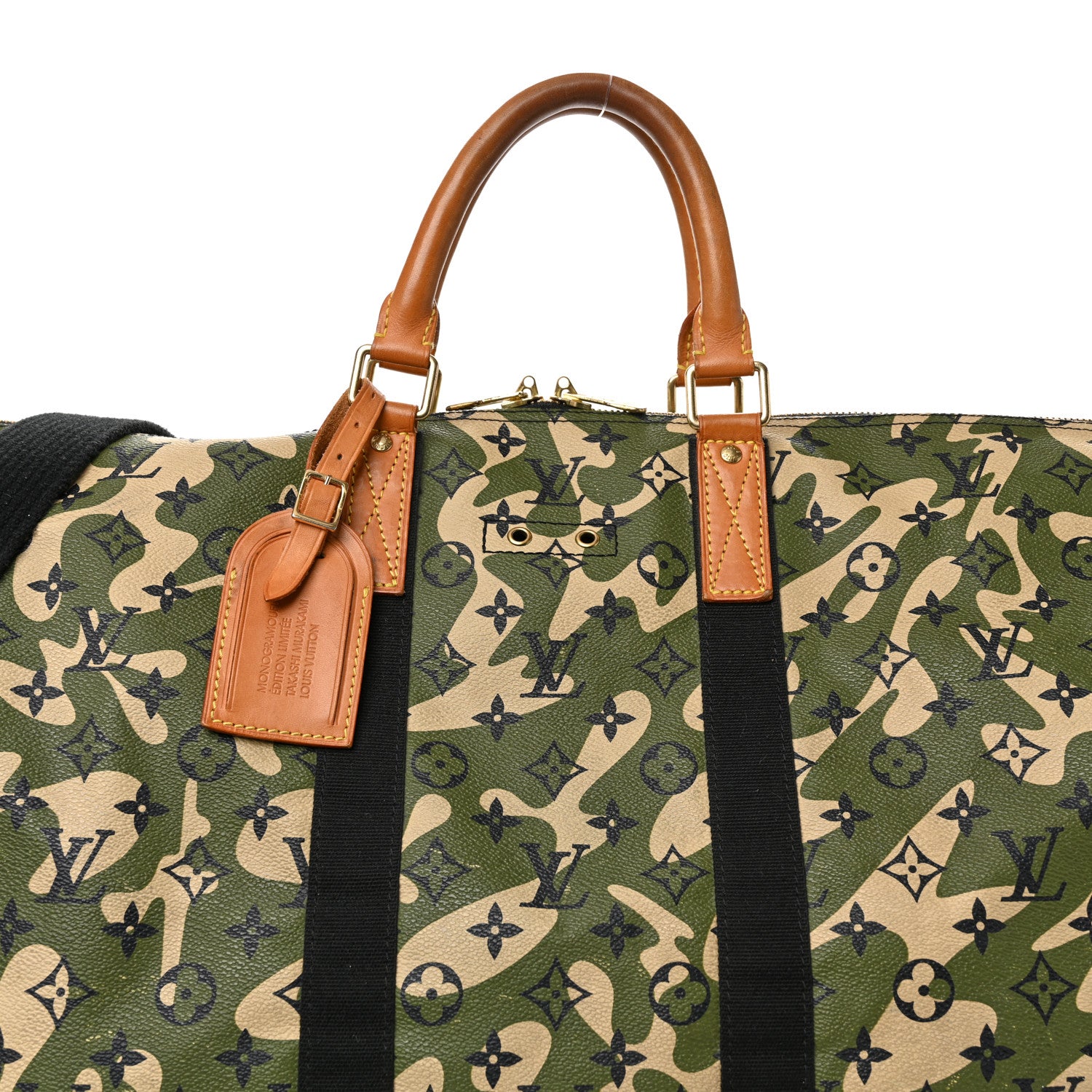 Louis Vuitton Monogramouflage Keepall 55 6 of 12