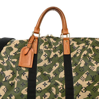 Louis Vuitton Monogramouflage Keepall 55 6 of 12