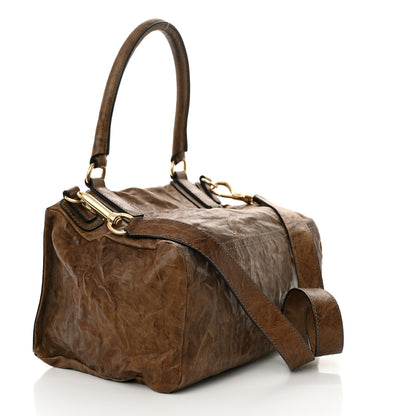 Givenchy Tumbled Sheepskin Medium Pandora Charcoal 3 of 14