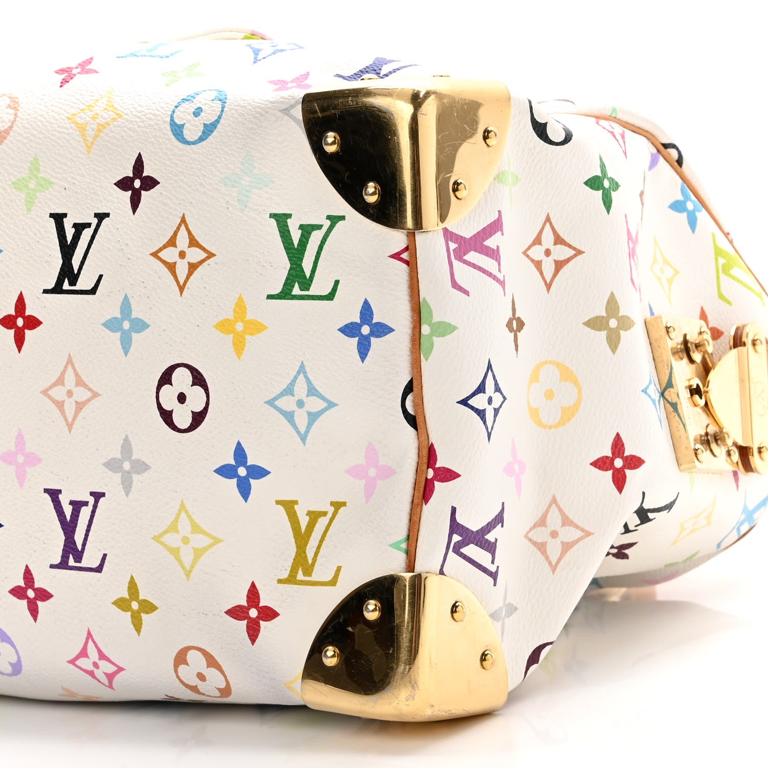 Louis Vuitton Monogram Multicolor Speedy 30 White 10 of 15