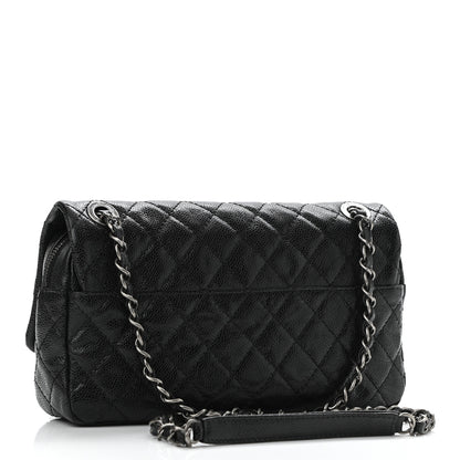 Chanel Iridescent Caviar Quilted Small Chic Flap Black 2 of 9