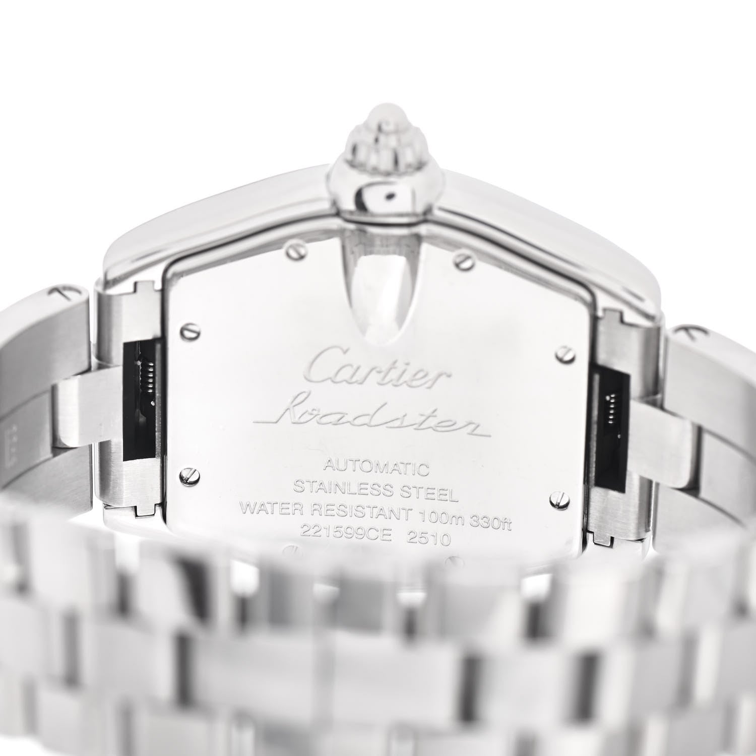 Cartier Stainless Steel 37mm Roadster Automatic Watch 4 of 4