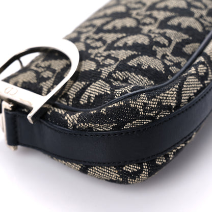 Christian Dior Monogram Shoulder Bag Pochette Blue 7 of 14