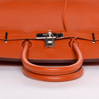 Hermes Epsom Birkin 35 Orange 20 of 37