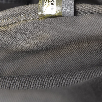 Chanel Graffiti Printed Canvas Medium Backpack Beige 6 of 9