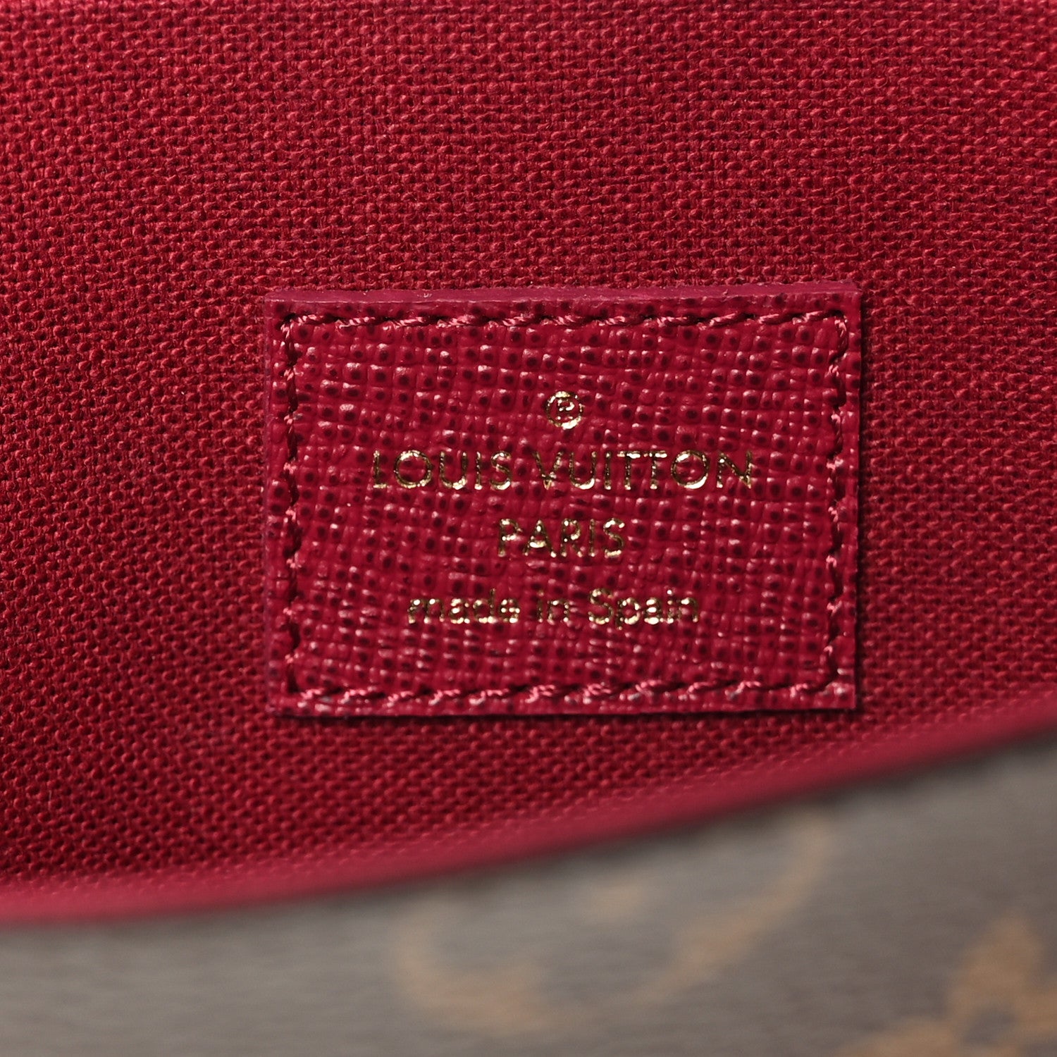 Louis Vuitton Monogram Pochette Felicie Chain Wallet Fuchsia 7 of 10