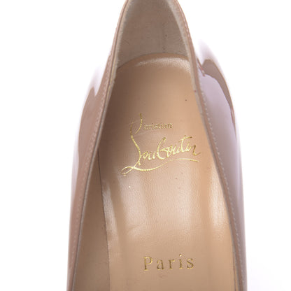 Christian Louboutin Patent Pigalle 85 Pumps 36.5 Nude 6 of 7